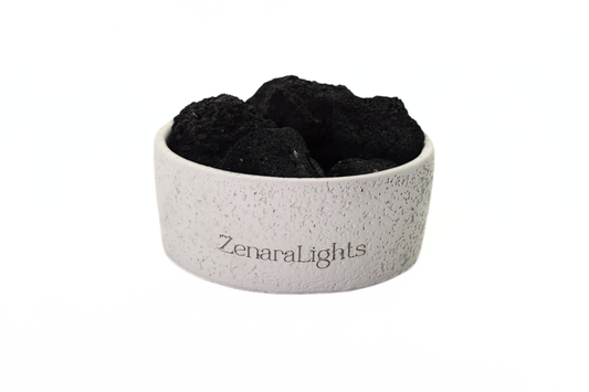 Lavastein Diffusor Weiß