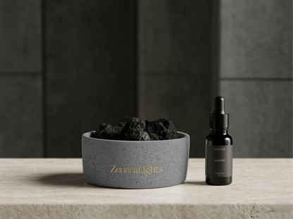 Lavastein Diffusor Grau