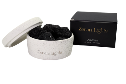 Lavastein Diffusor Weiß