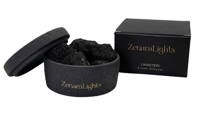 Lavastein Diffusor Schwarz